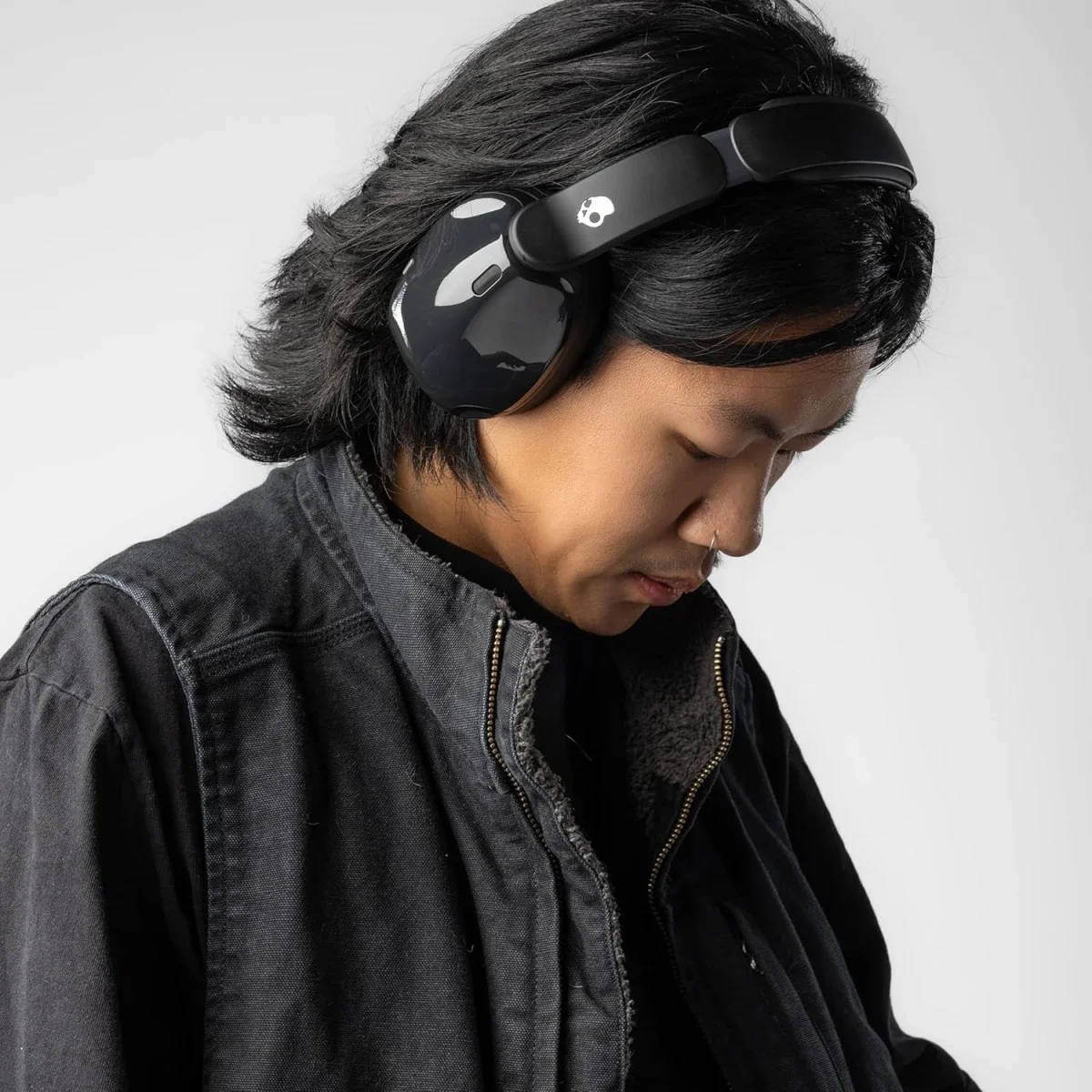 سماعات رأس Skullcandy Hesh 540 ANC لاسلكية فوق الأذن بتقنية Bluetooth وصوت THX Spatial Audio وبطارية حتى 65 ساعة - أسود حقيقي - Thumbnail 9