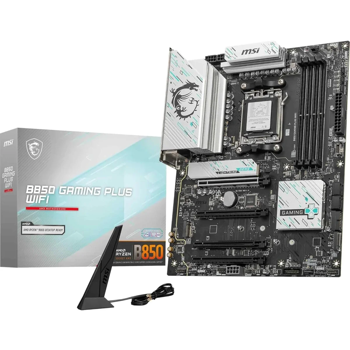 MSI B850 Gaming Plus WiFi AM5 ATX Motherboard - Image 1