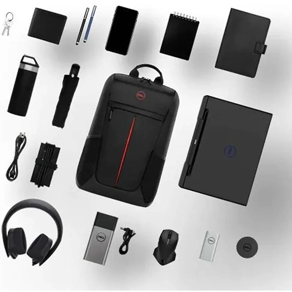 حقيبة ظهر Dell GM1720PE Gaming Lite للابتوب 17 إنش باللون الأسود - Image 5