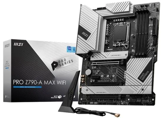 MSI Z790 DDR5 Wi-Fi 7 ATX Gaming Motherboard PRO Z790-A MAX WIFI - Image 3