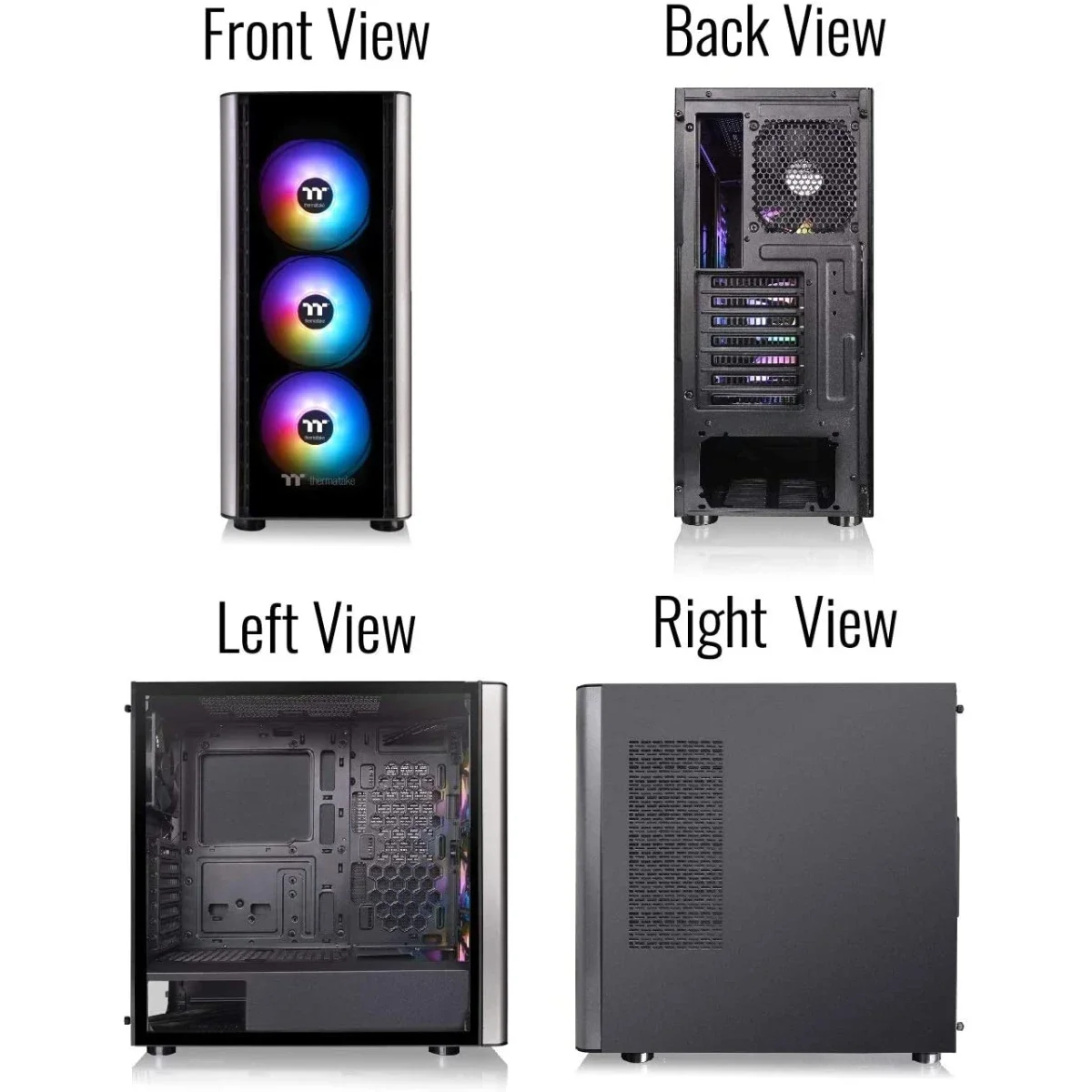 Thermaltake Level 20 MT ARGB Mid-Tower Computer Case - Image 5