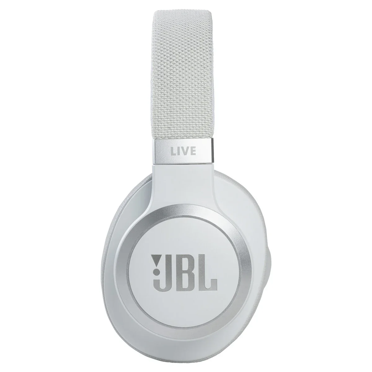 سماعات رأس JBL Live 660NC لاسلكية فوق الأذن مع إلغاء الضوضاء التكيفي، أبيض - Thumbnail 9