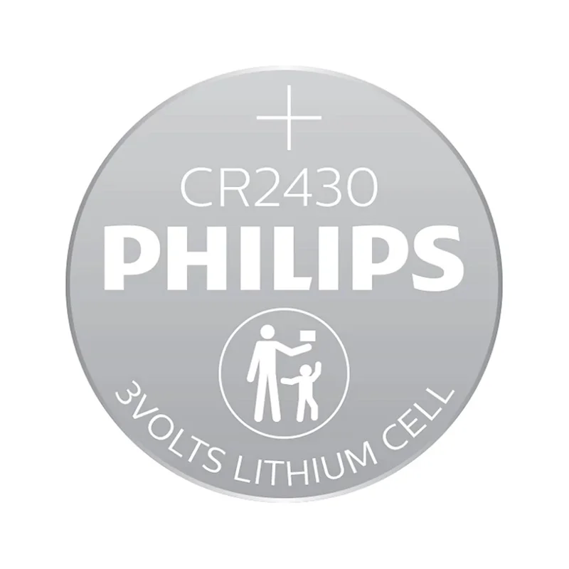 بطاريات زر Philips CR2430 ليثيوم 3 فولت - Image 2