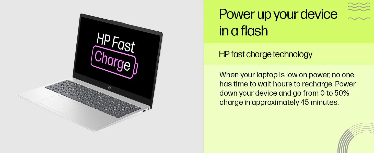 HP Laptop 15-fd0215dx 15.6-inch FHD IPS Touch Laptop, Intel Core i5-1334U, 16GB RAM, 512GB SSD, Silver - Image 13