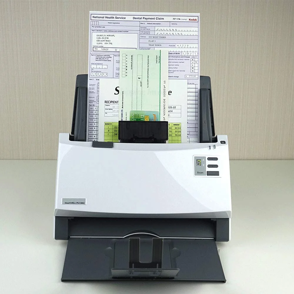 ماسح مستندات Plustek SmartOffice PS3180U بتغذية ورقية ومسح مزدوج الوجه، 80 صفحة/دقيقة - Image 6