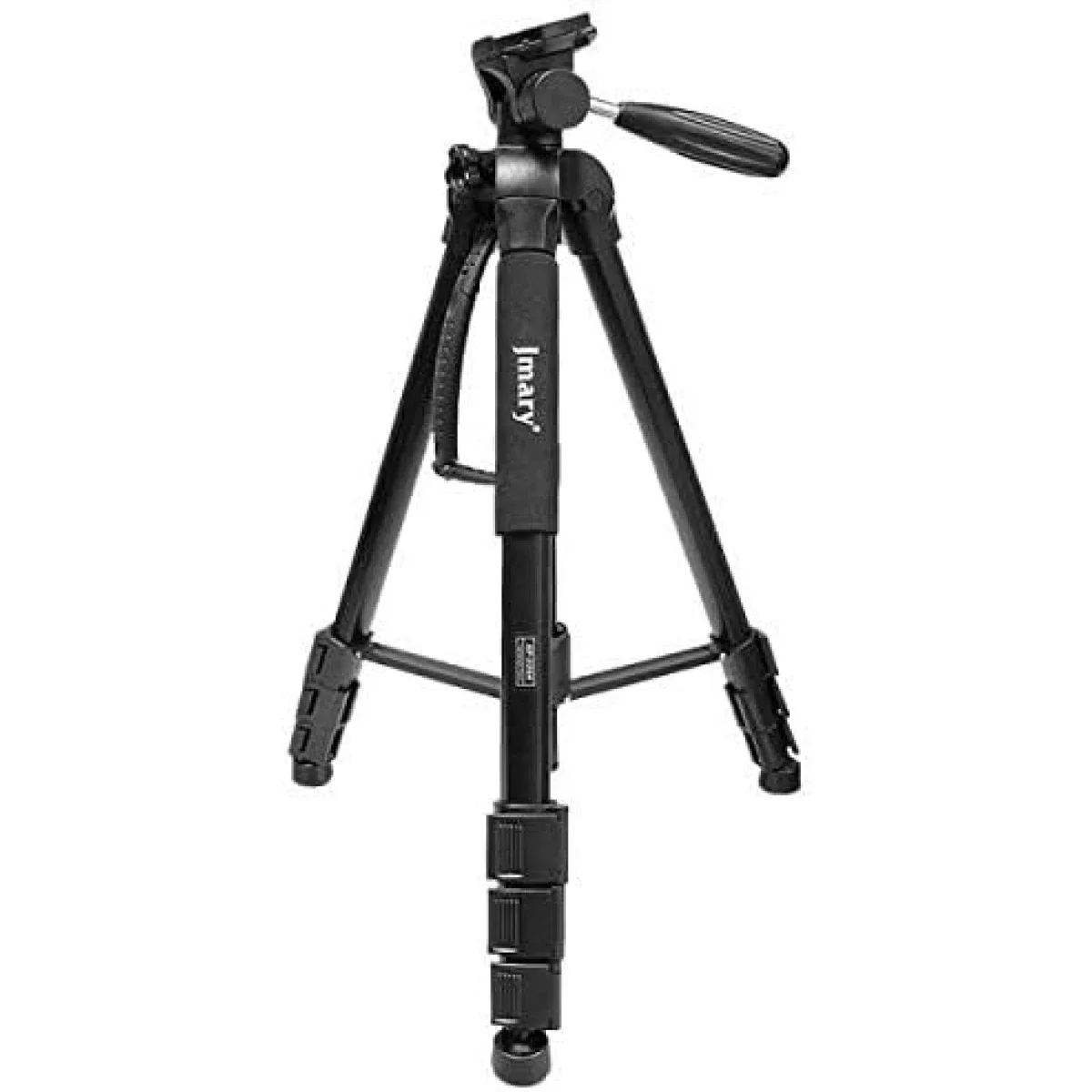 حامل ثلاثي احترافي Jmary KP-2234 من الألومنيوم 140M لكاميرات DSLR وGoPro والهواتف المحمولة - أسود