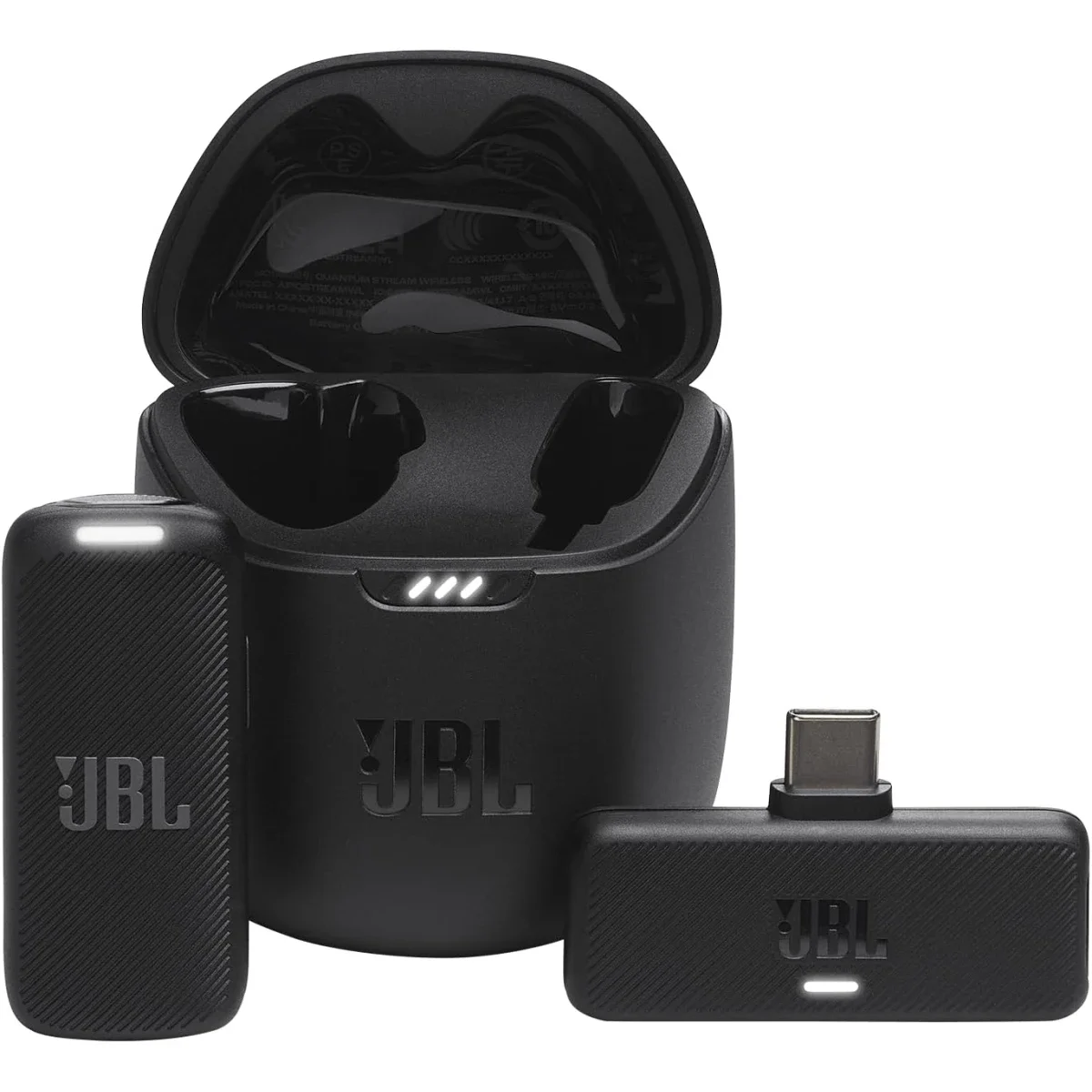 JBL Quantum Stream Wireless USB-C Wearable Streaming Microphone, Black - Image 2