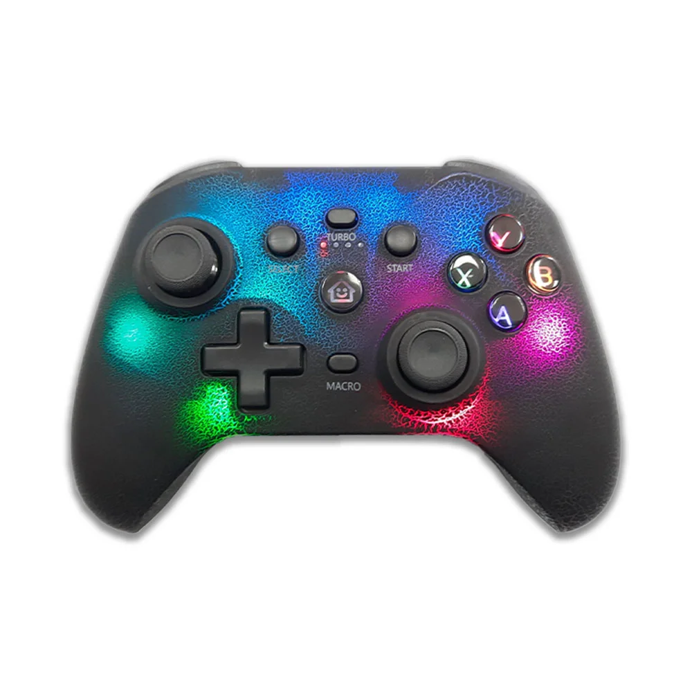 يد تحكم KXDG N521 RGB بلوتوث لأجهزة Android وPS4 وNintendo Switch وPC