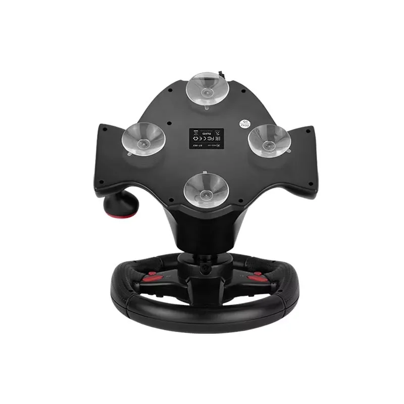 مقود ألعاب سباق XTRIKE ME GP-903 سلكي مع دواسات ودوران 180 درجة - Image 3