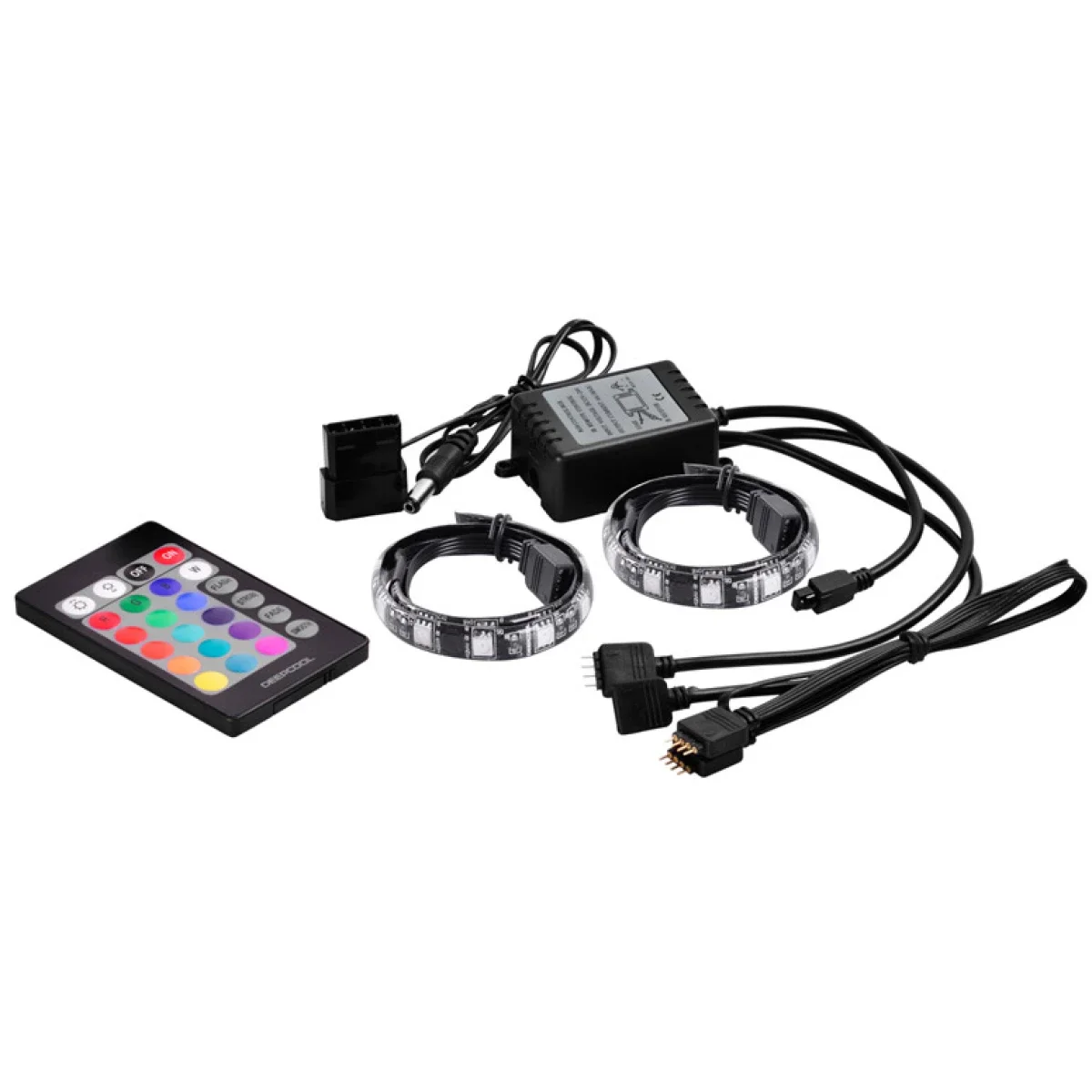 DeepCool RGB 350 Magnetic LED Strip Lighting Kit with Remote