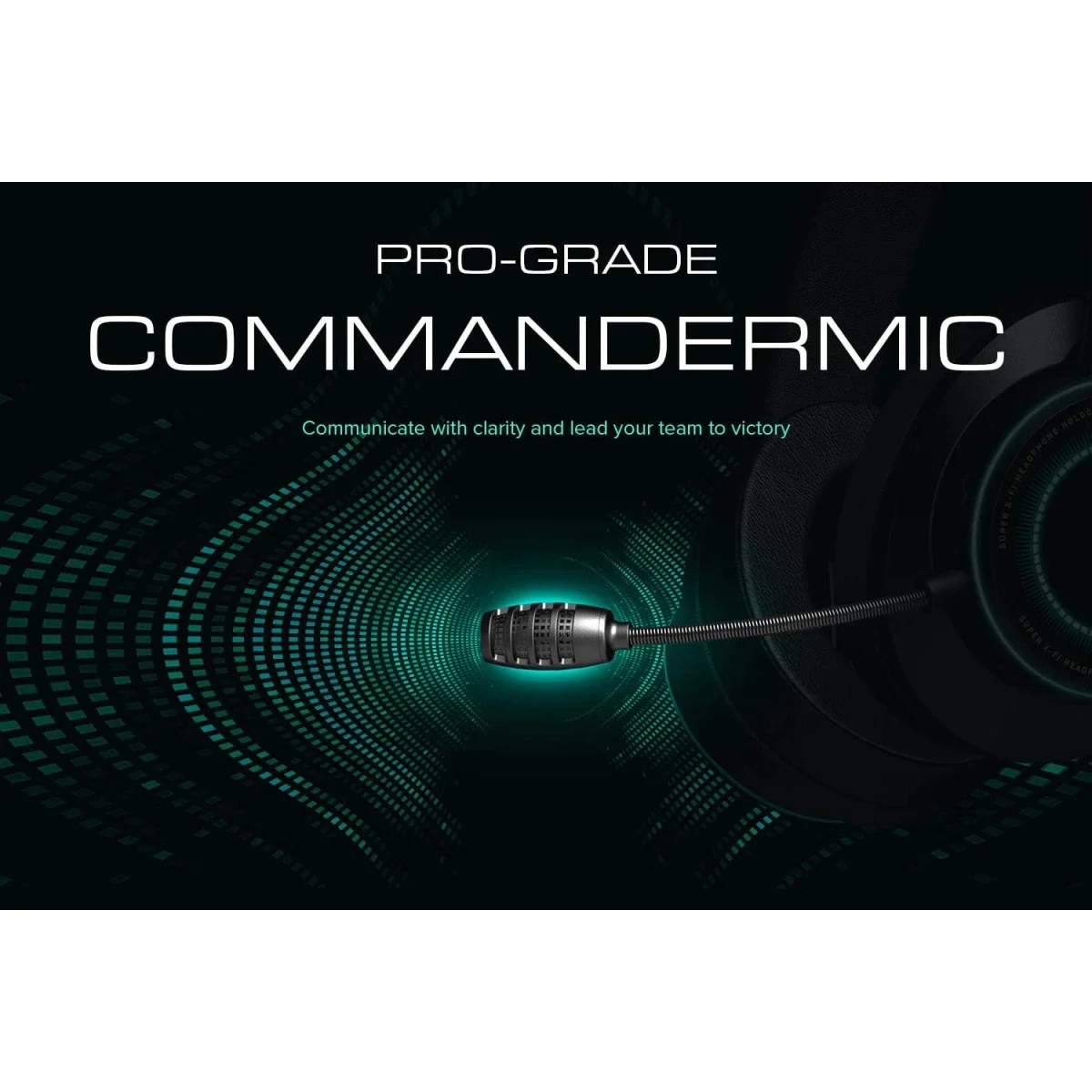 Creative SXFI GAMER USB-C Gaming Headset with ANC, CommanderMic & Super X-Fi - Thumbnail 5