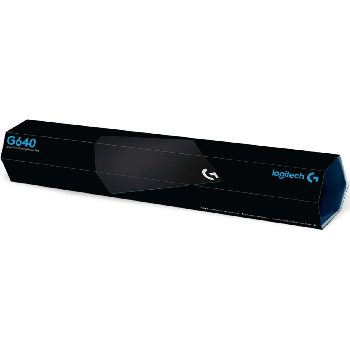 ماوس باد ألعاب قماشي Logitech G640 كبير أسود