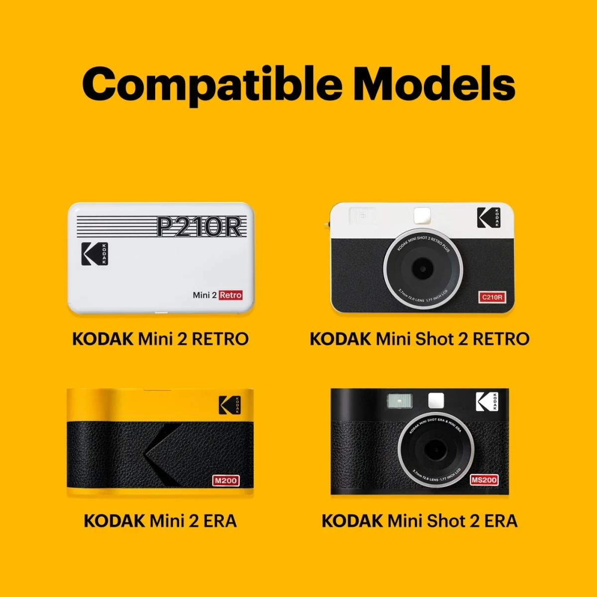 خرطوشة إعادة تعبئة صور Kodak 4PASS مقاس 2.1 × 3.4 إنش لطابعة Mini Shot 2 Era، 30 ورقة - Image 3