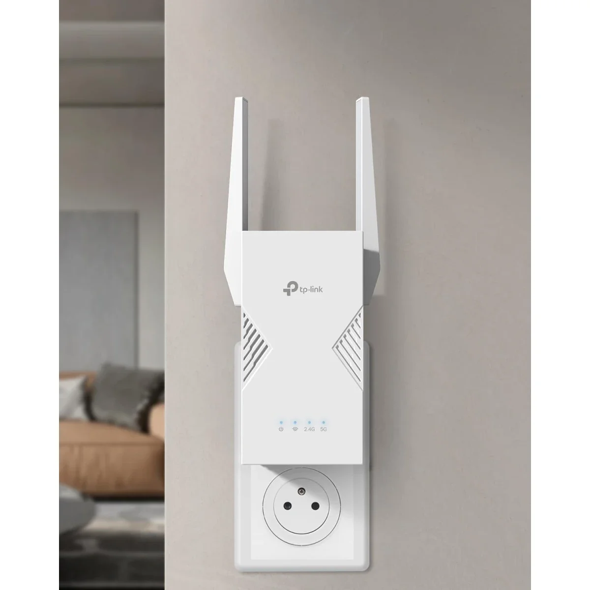 مقوي شبكة TP-LINK RE225BE BE3600 واي فاي 7 ثنائي النطاق مع منفذ جيجابت إيثرنت - Image 2