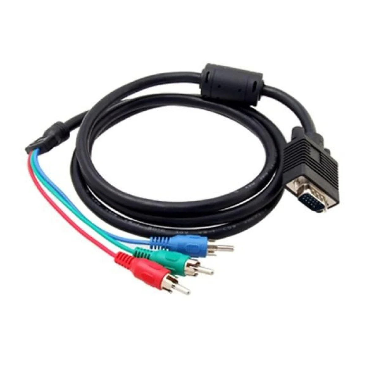 كابل Intex VGA إلى 3 RCA ذكر بطول 5 متر