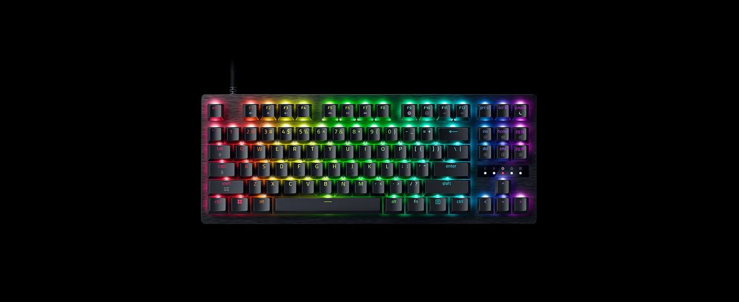 Razer Huntsman V3 TKL 8KHz Esports Gaming Keyboard with Gen-2 Analog Optical Switches - Black - Thumbnail 23