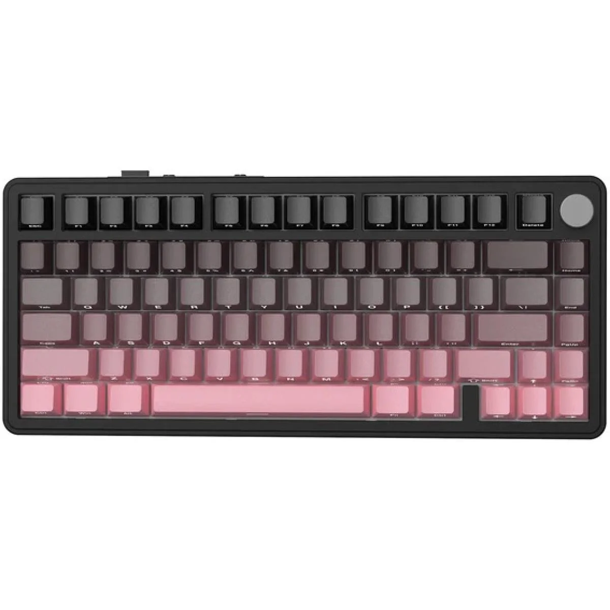 ATTACK SHARK X85 Wireless Mechanical Gaming Keyboard with White Jade Switches - BlackBerry