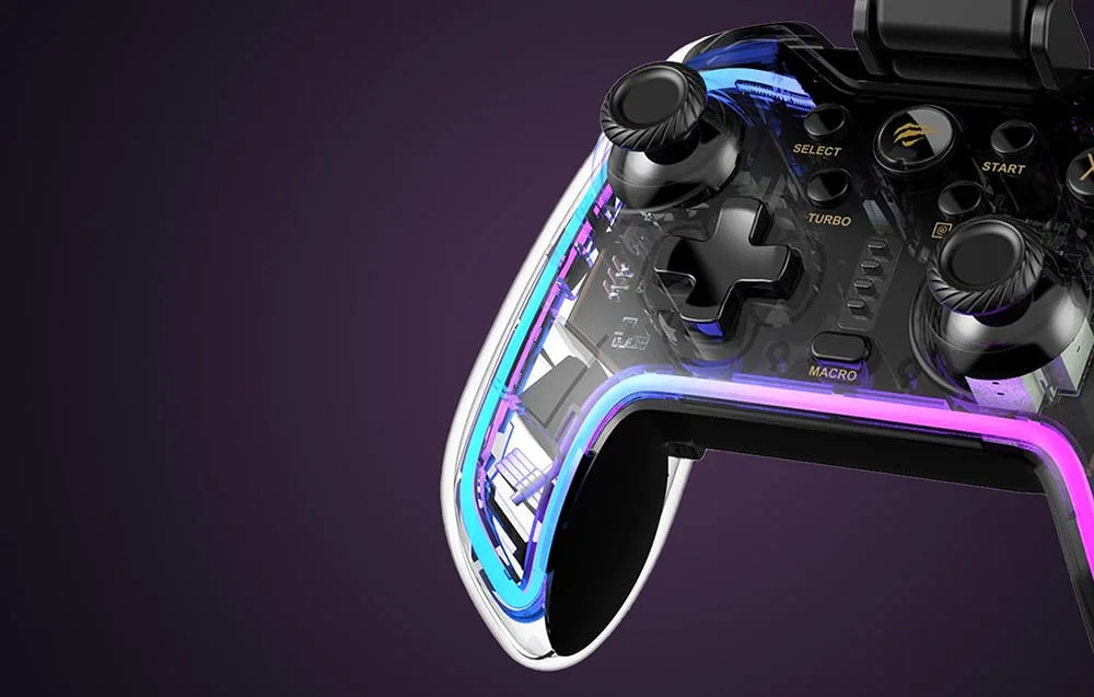 HAVIT G158BT Pro Wireless Bluetooth Game Controller, White - Thumbnail 7