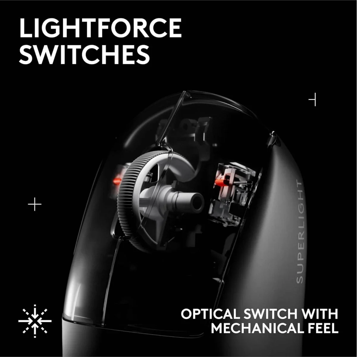 Logitech G PRO X SUPERLIGHT 2 SE Wireless Gaming Mouse, 44000 DPI, White - Thumbnail 9