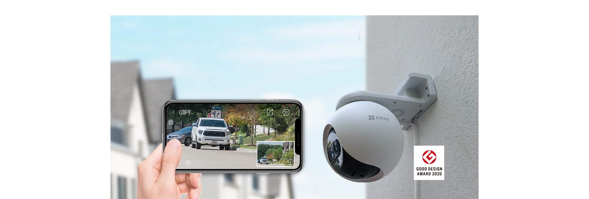Ezviz C8PF Outdoor Security Camera 1080P Pan Tilt Zoom Wi‑Fi with 8× Mixed Zoom - Image 12