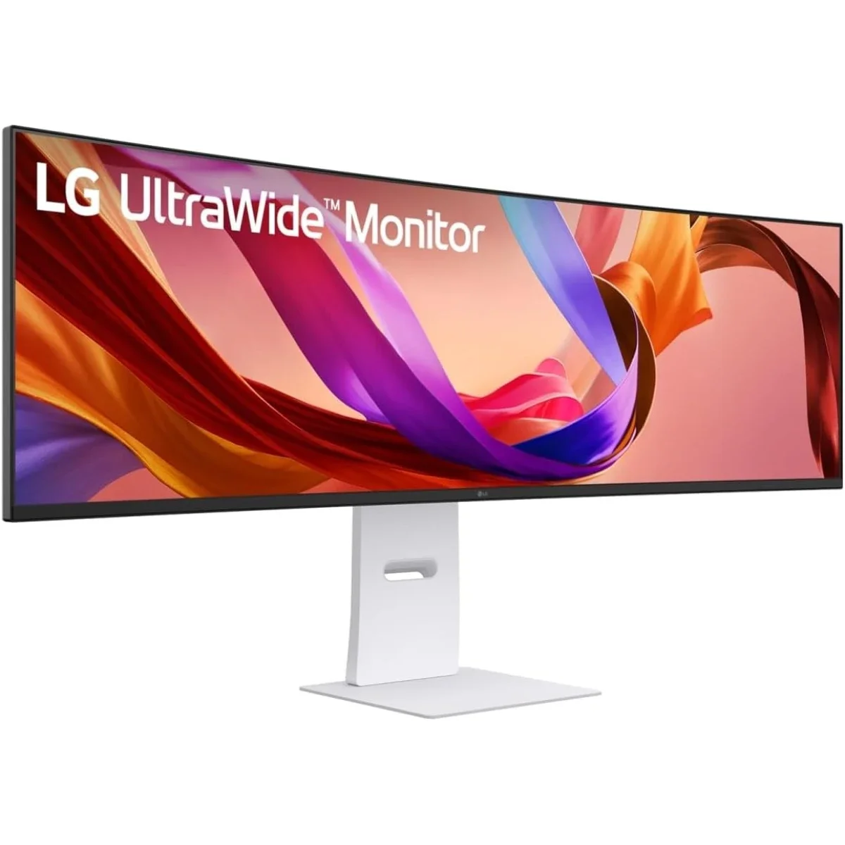 LG 49U950A-W 49-inch Nano IPS Curved Dual QHD Monitor, 144Hz, 1ms, HDR 400, White - Thumbnail 3