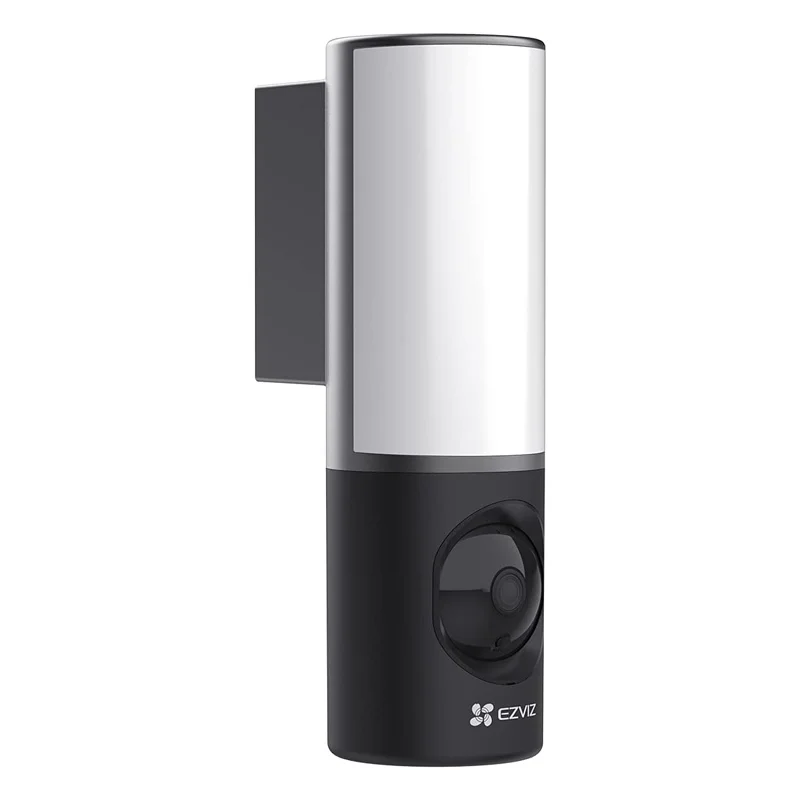كاميرا مراقبة بإضاءة جدارية Ezviz CS-LC3 بدقة 2K، رؤية ليلية ملونة، محادثة باتجاهين، تخزين eMMC بسعة 32GB، إضاءة 700 لومن، IP65