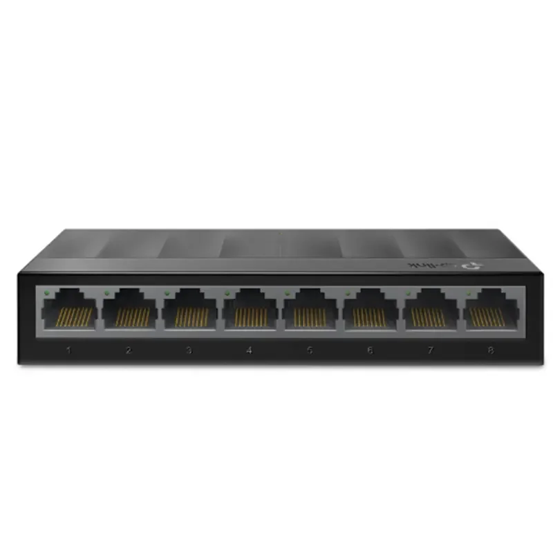 سويتش شبكة TP-LINK LS1008G مكتبي 8 منافذ بسرعة 10/100/1000Mbps