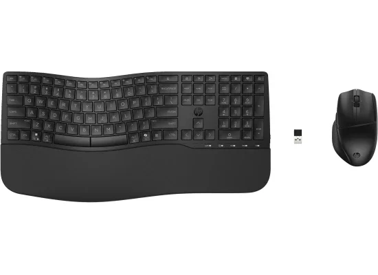 طقم لوحة مفاتيح وفأرة لاسلكي HP 685 Comfort ثنائي الوضع - أسود