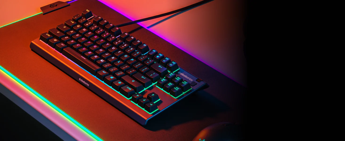 كيبورد ألعاب SteelSeries Apex 3 TKL بدون لوحة أرقام - Thumbnail 7