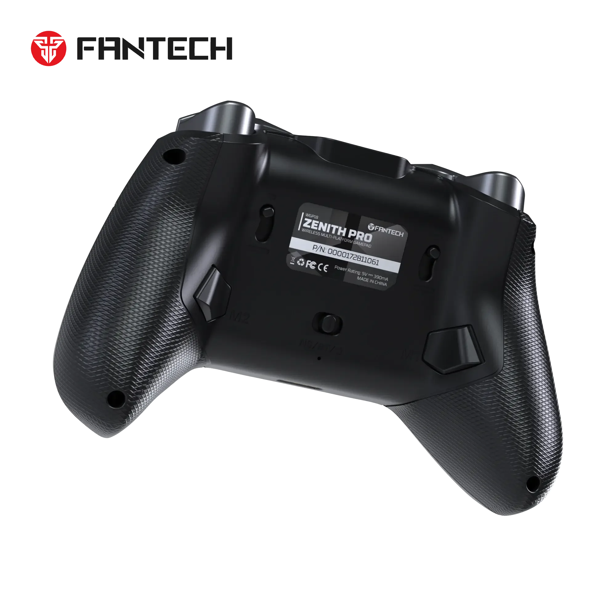 يد تحكم للألعاب Fantech WGP18 ZENITH PRO ميكانيكية بتقنية Hall Effect وإضاءة RGB واتصال ثلاثي الوضع - Image 4