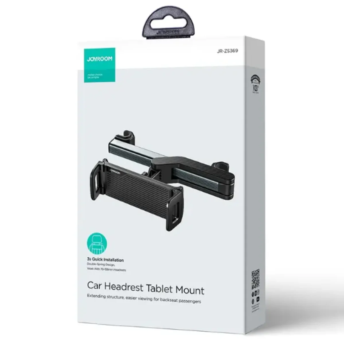 JOYROOM JR-ZS369 Car Headrest Mount for Phones and Tablets with 360° Rotation - Image 4
