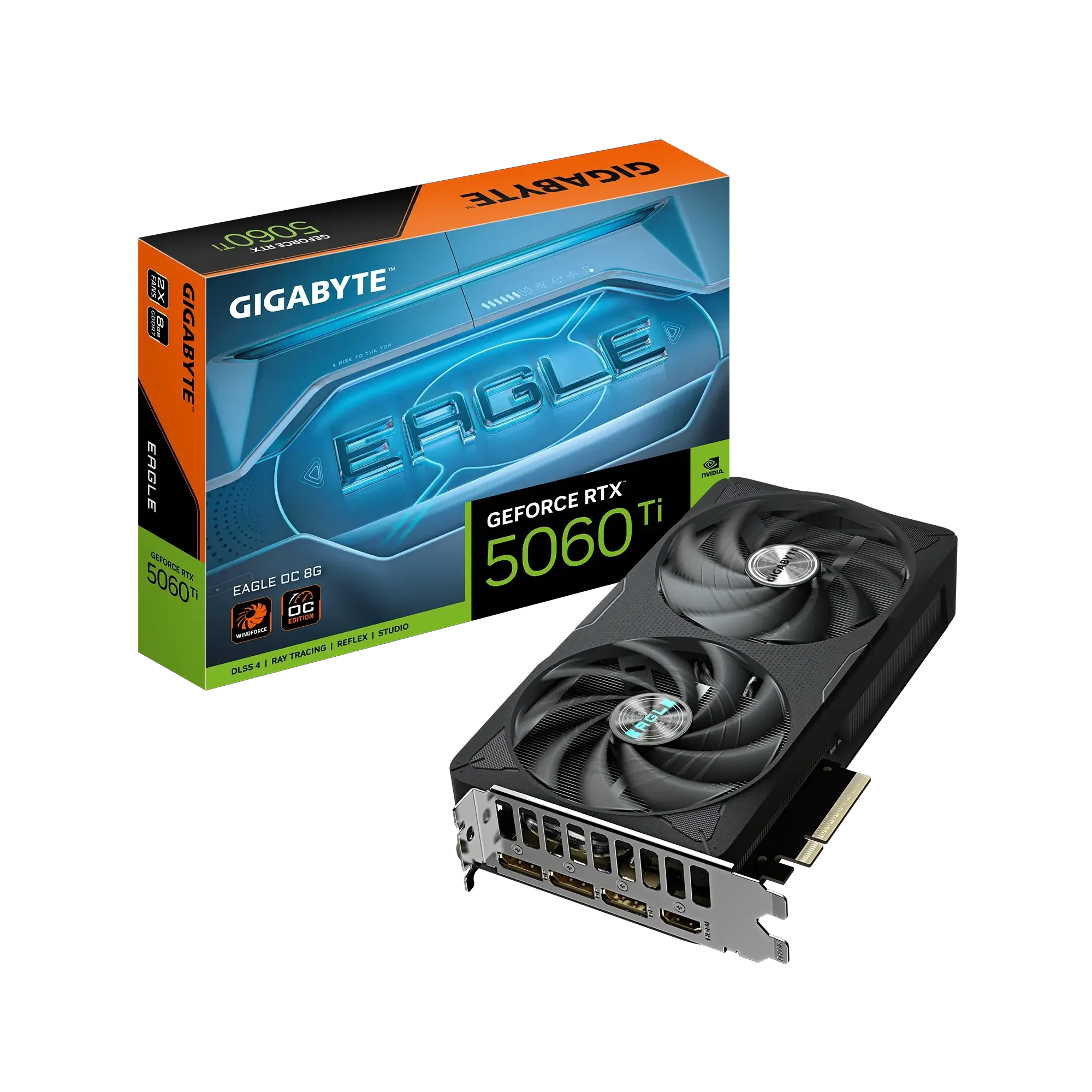 GIGABYTE GeForce RTX 5060 Ti EAGLE OC 8GB GDDR7 Graphics Card