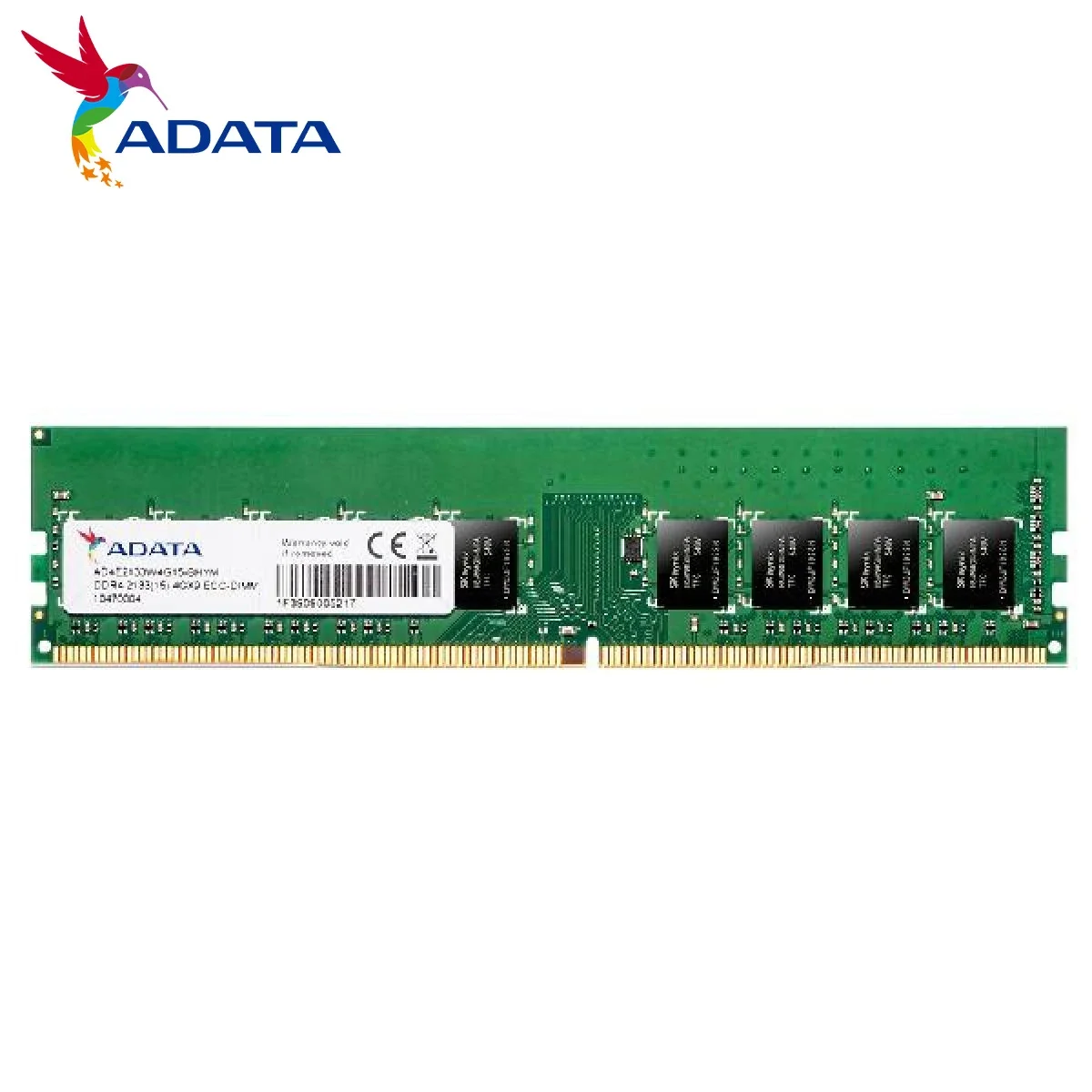 ذاكرة RAM ADATA AD4E266638G19-BSSC بسعة 16GB DDR4 ECC للخوادم بسرعة 2666MHz