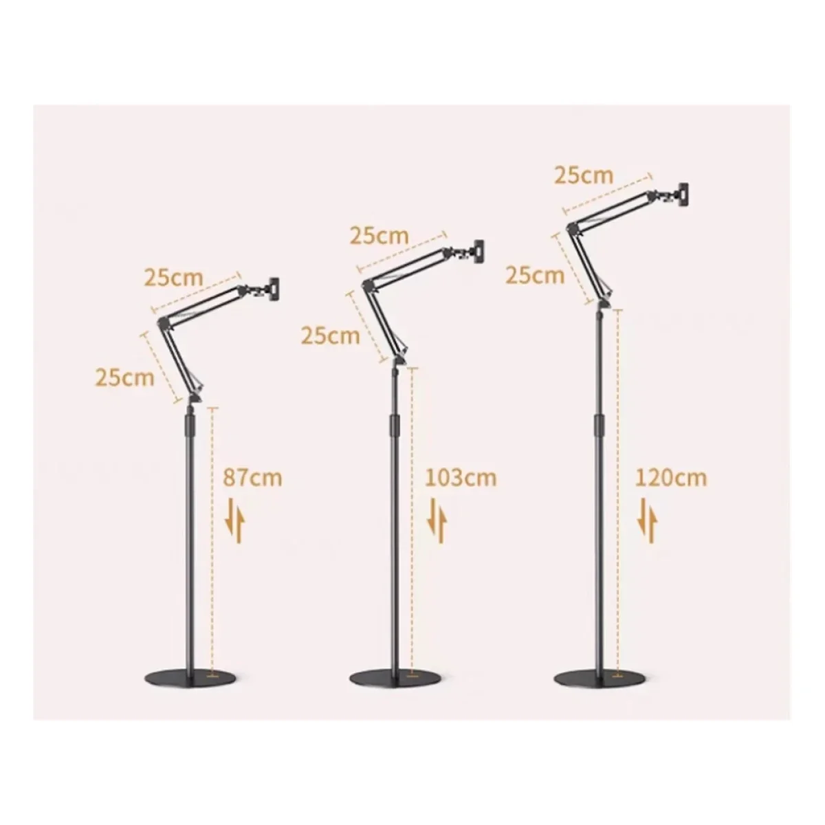 UGREEN LP654 Floor-Standing Tablet and Phone Holder - Image 4