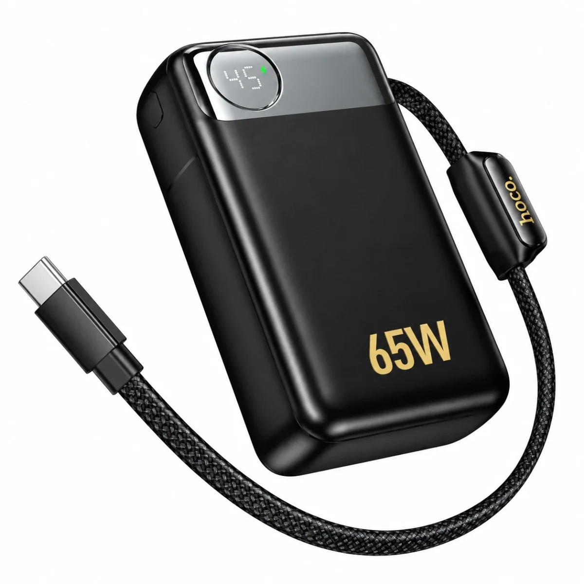 HOCO Q53 Skillful PD65W 12000mAh Power Bank - Black - Thumbnail 3