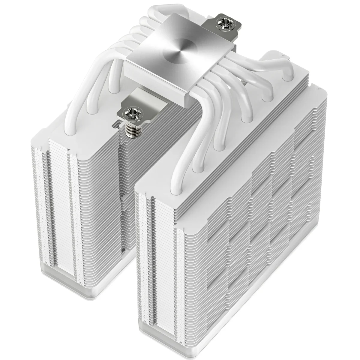 مبرد هوائي للمعالج DeepCool AG620 ARGB V2 بقدرة تبريد 260W TDP مع مروحتين 120mm PWM - White - Image 7