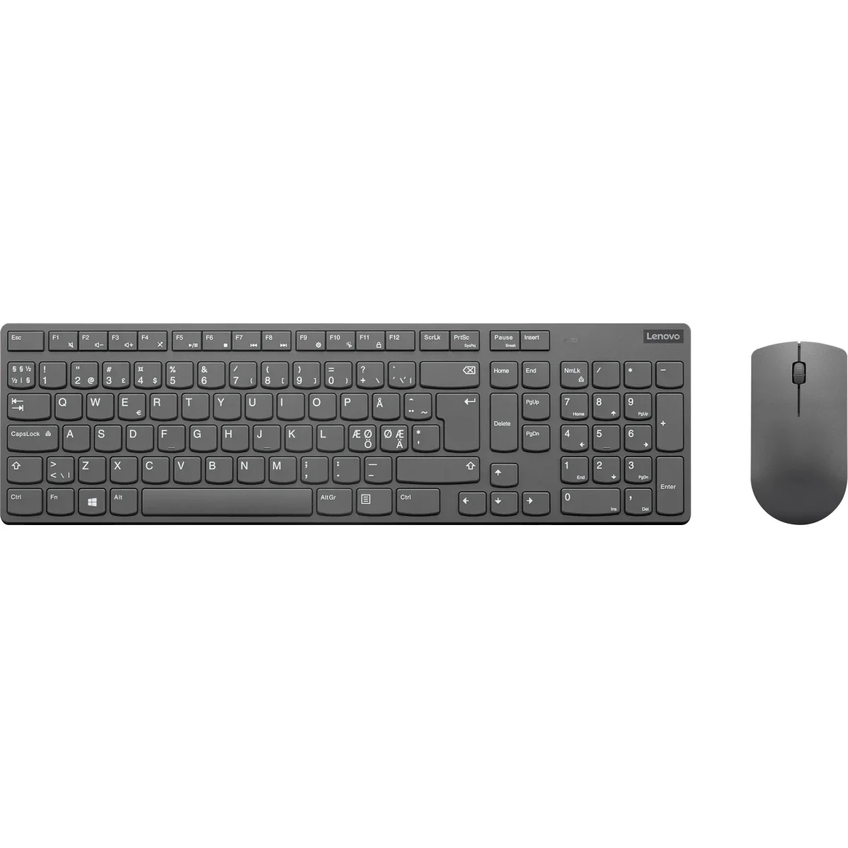 لوحة مفاتيح وماوس لاسلكيان Lenovo Professional Ultraslim بتخطيط عربي/إنجليزي - Thumbnail 6