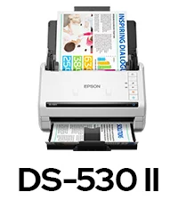 ماسح مستندات EPSON ملون مزدوج الوجه مع مغذي تلقائي 100 ورقة وسرعة 45 صفحة/دقيقة DS-770 II - Thumbnail 16