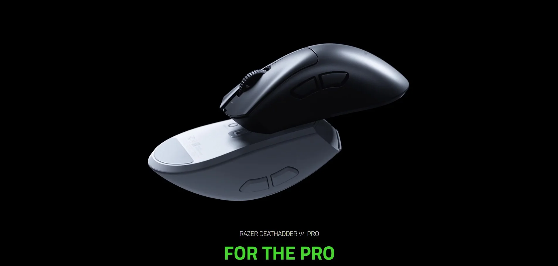 ماوس ألعاب Razer DeathAdder V4 Pro لاسلكي، 56 غرام، HyperSpeed الجيل الثاني، مستشعر Focus Pro 45K الجيل الثاني، عجلة تمرير بصرية، مفاتيح بصرية الجيل الرابع، بطارية حتى 150 ساعة، أبيض - Thumbnail 12