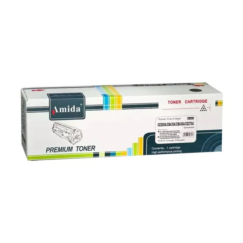 خرطوشة تونر AMIDA 85X/35X/36X/45X متوافقة مع طابعات HP وCanon - Image 2