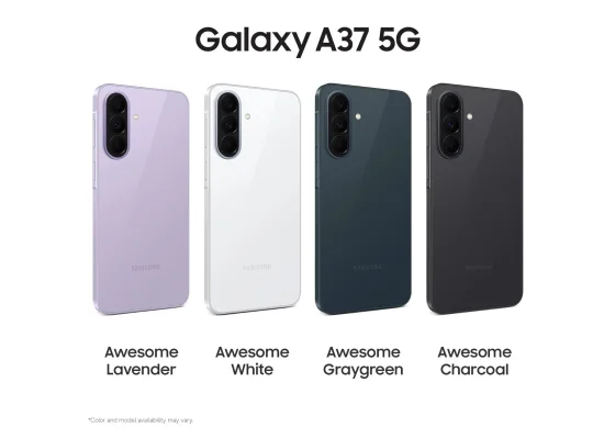 هاتف Samsung Galaxy A37 5G بشاشة 6.7 إنش FHD+ Super AMOLED 120Hz وذاكرة 8GB وتخزين 128GB - Thumbnail 2
