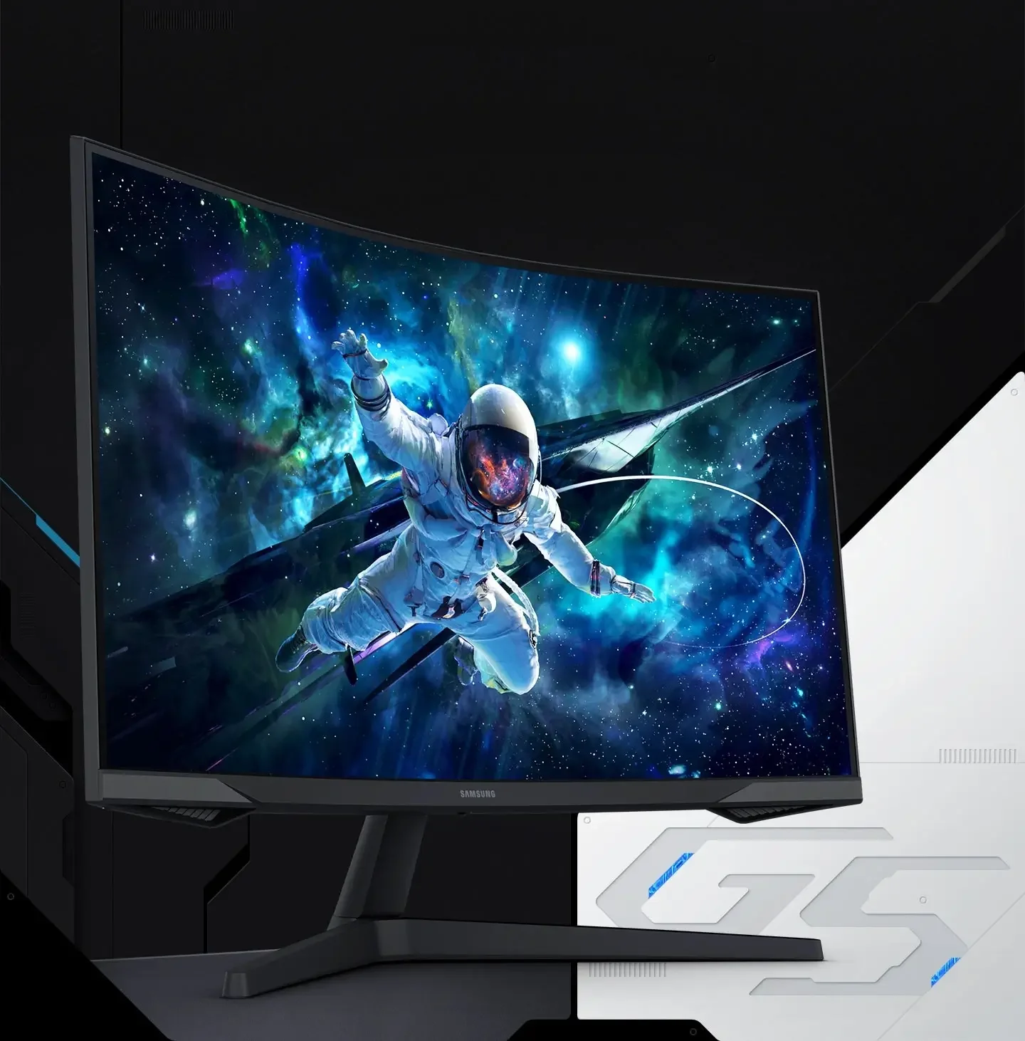 شاشة ألعاب منحنية Samsung Odyssey G5 G55C مقاس 27 إنش QHD 165Hz 1ms - Image 5
