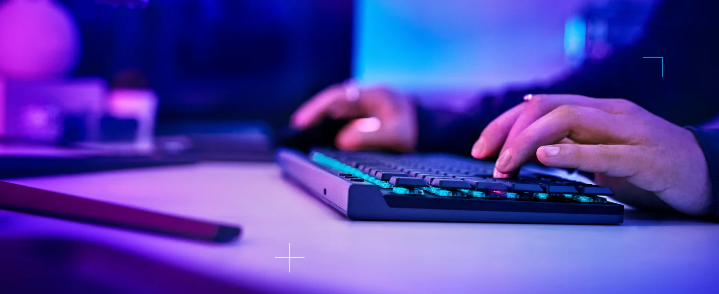 Logitech G G515 TKL Wired Ultra-Slim Mechanical Gaming Keyboard - Black - Thumbnail 9