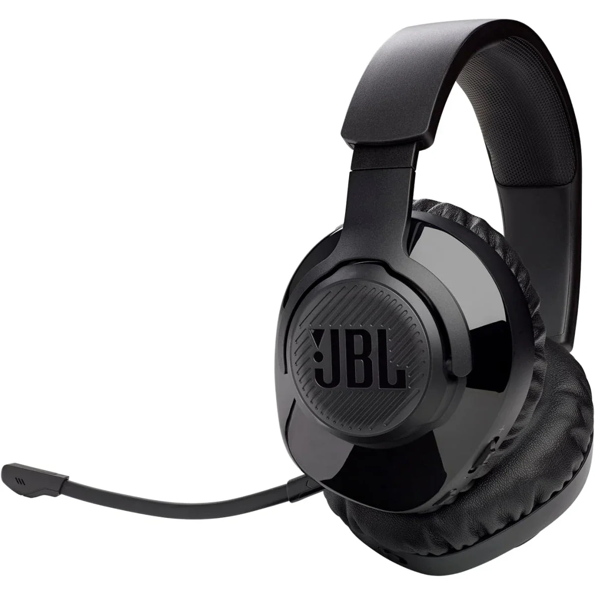 سماعة ألعاب JBL Quantum 350 Wireless لاسلكية مع ميكروفون بوم قابل للفصل وبطارية 22 ساعة، أسود - Thumbnail 2
