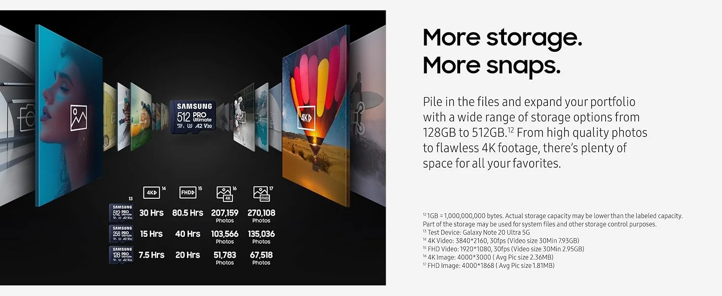 بطاقة ذاكرة Samsung PRO Ultimate microSDXC مع قارئ 256 GB بسرعة تصل إلى 200 MB/s - Image 15