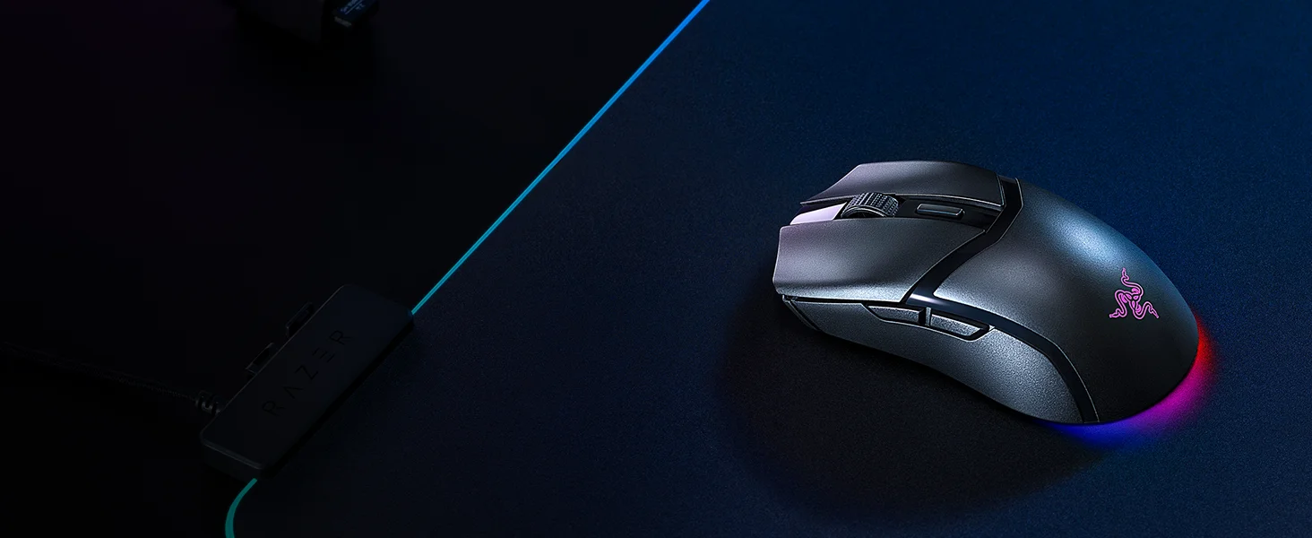 ماوس ألعاب Razer Cobra HyperSpeed لاسلكي بمستشعر 26000 DPI - Thumbnail 13