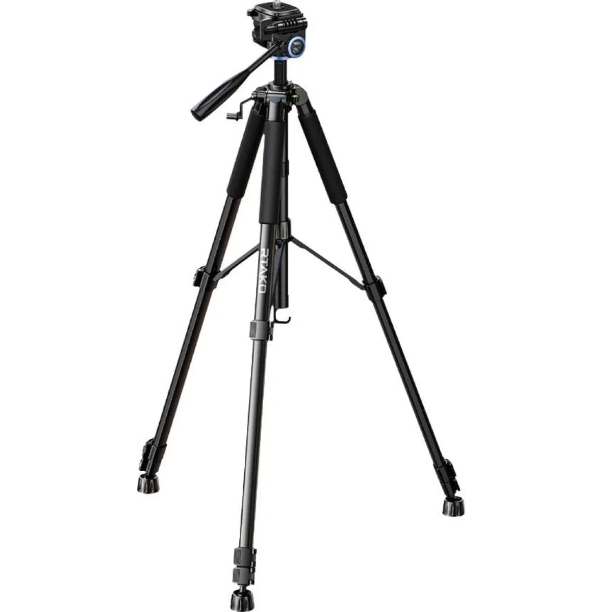 حامل تصوير ثلاثي RTAKO VT-990S سداسي من ألياف الكربون 1.9 متر أسود