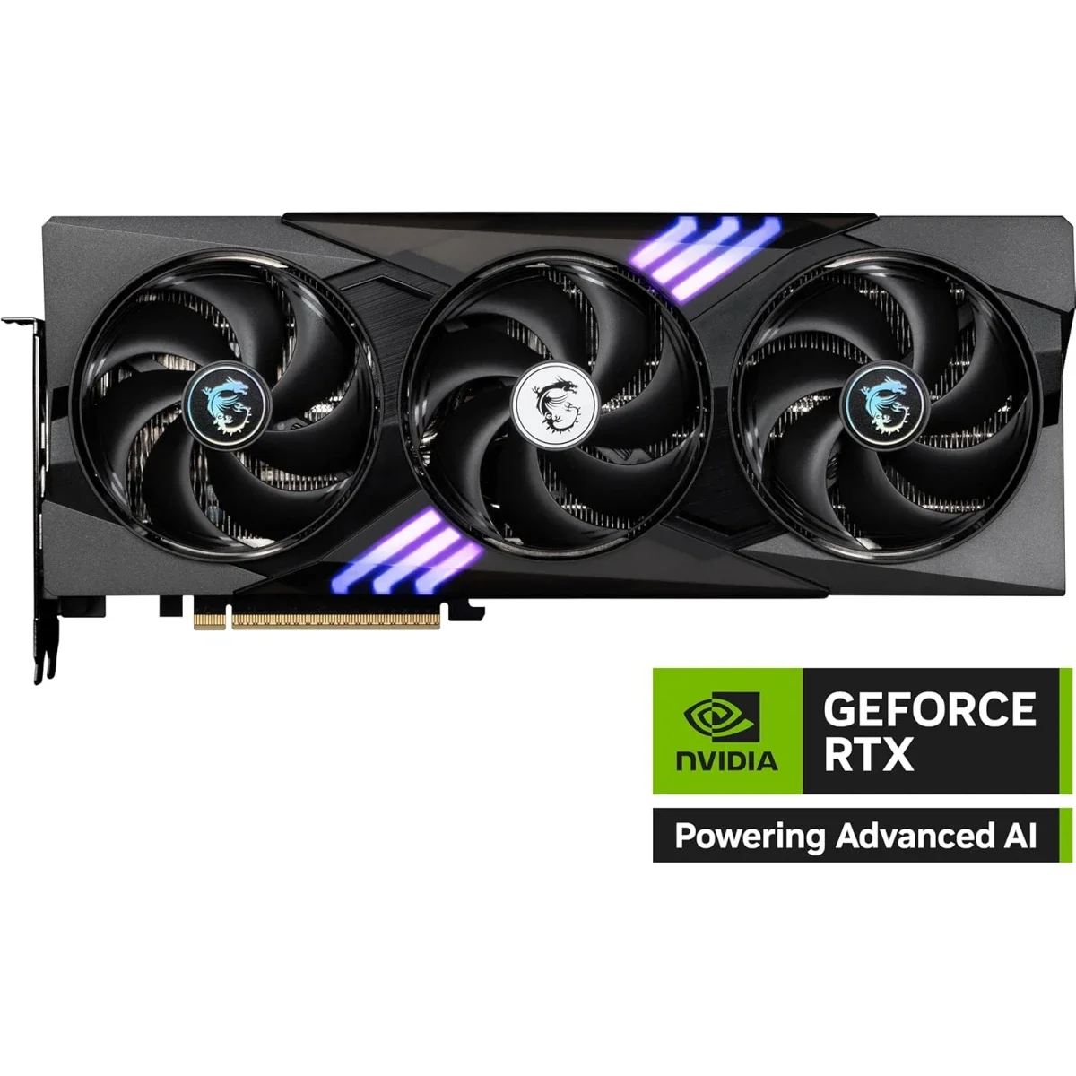 MSI GeForce RTX 5070 Gaming Trio OC 12GB GDDR7 Graphics Card - Thumbnail 2