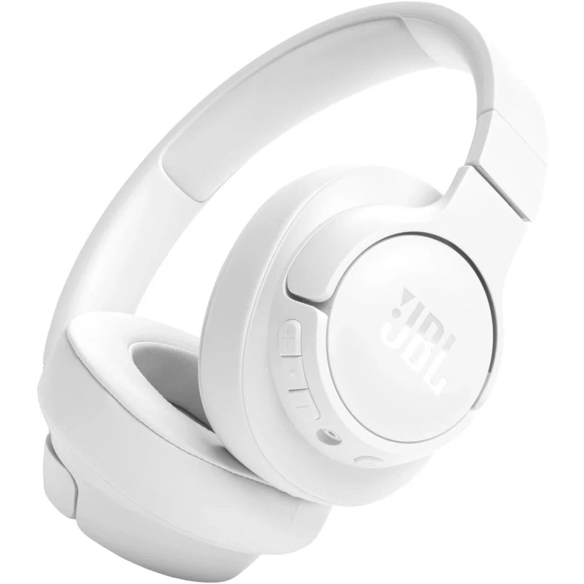 سماعات رأس JBL Tune 720BT لاسلكية فوق الأذن بصوت Pure Bass وبلوتوث 5.3 وبطارية حتى 76 ساعة - أبيض - Thumbnail 2