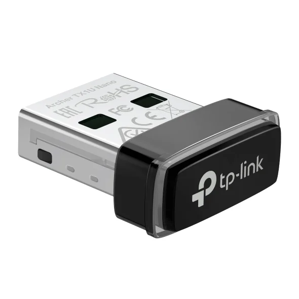 لاقط الواي فاي النانو USB لاسلكي TP-LINK Archer TX1U Nano AX300 Wi‑Fi 6 - Image 1